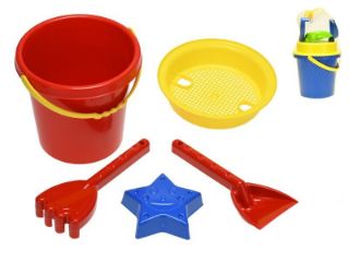 Obrázek z Sada na písek 17cm 5ks 2dr 10m+  